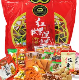 红螺食品休闲食品加盟 甜味烘焙产品与加盟店装修实景图